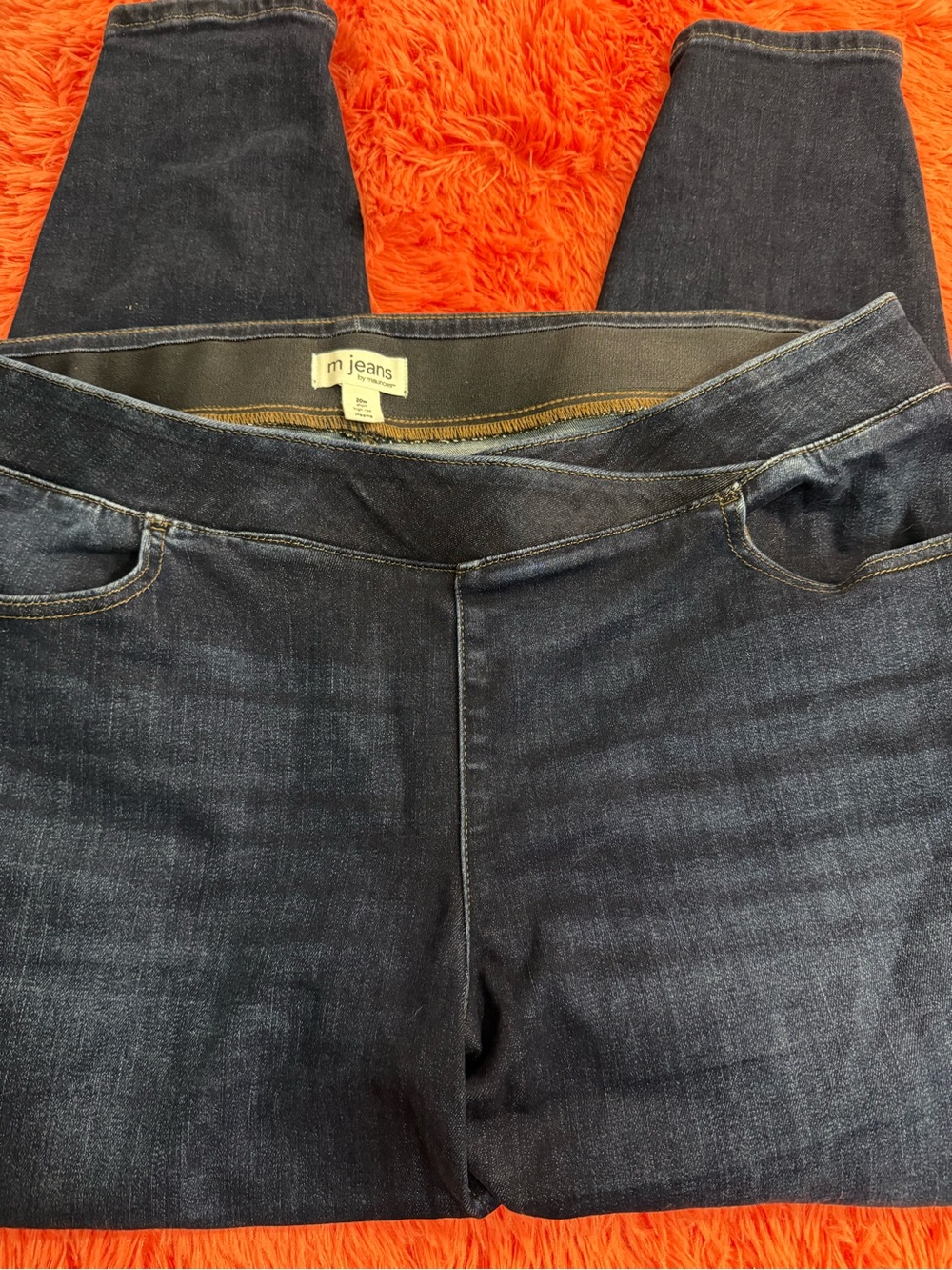 Maurices Dark Indigo Stretch Jeggings